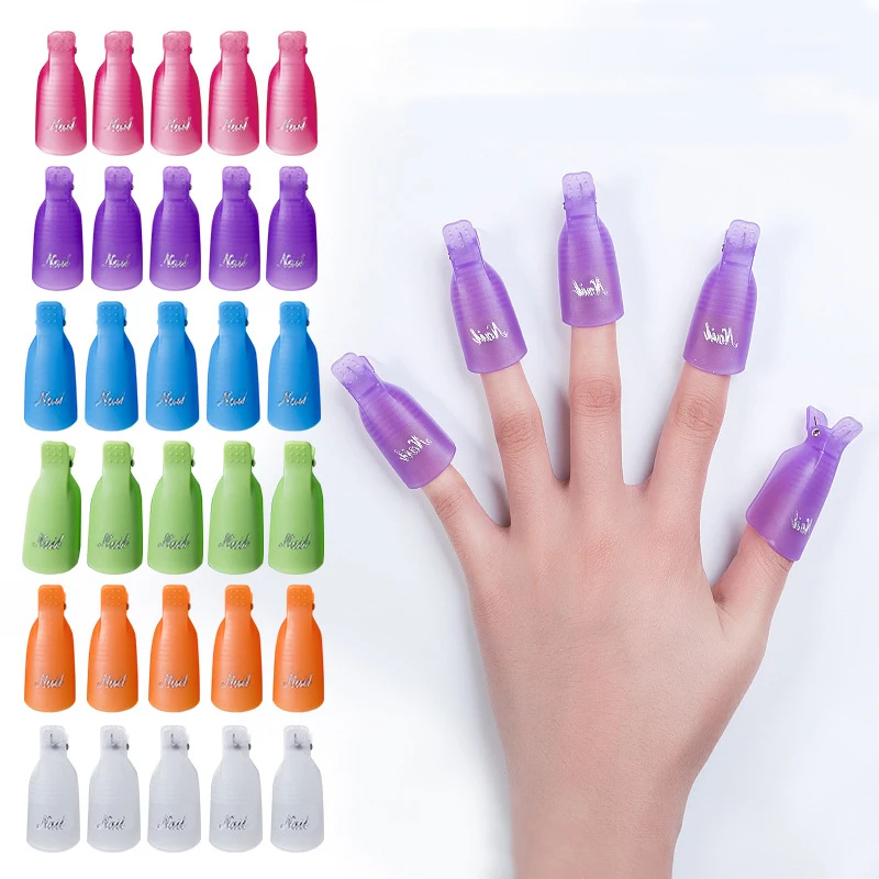 Nail Art Gel Polish - 10 unidades/bolsa de herramientas de manicura