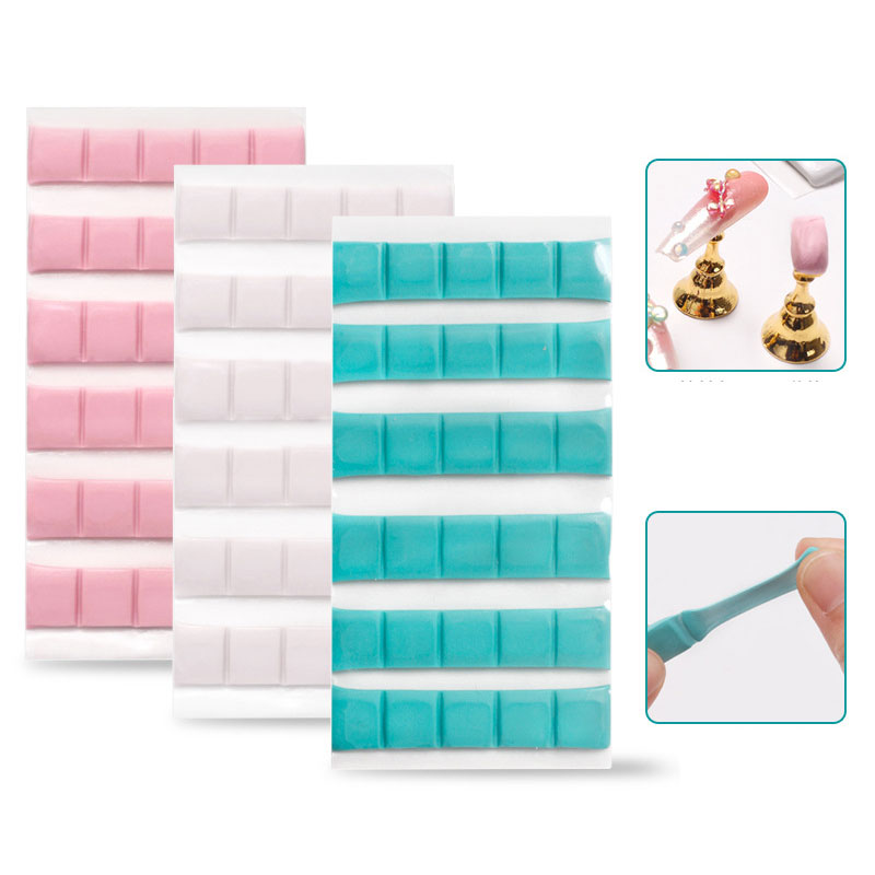 Nail Art Overlay - 1 paquete de pegamento adhesivo para