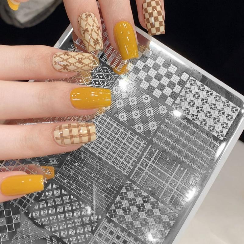 Placas de Estampado de Uñas co - Nail Art Elegan reseña y precio