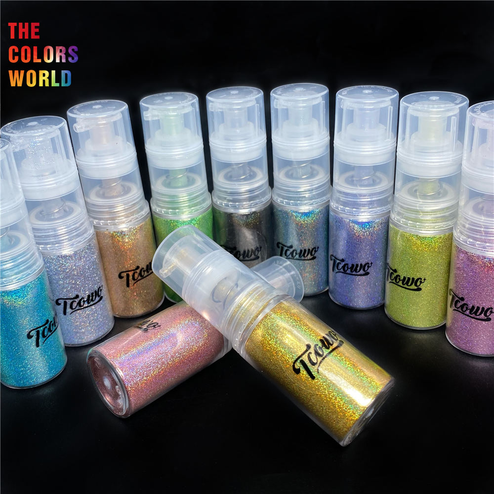 TCT-913 holográfico de alto br - Nail Art Ombre Glitter reseña y precio