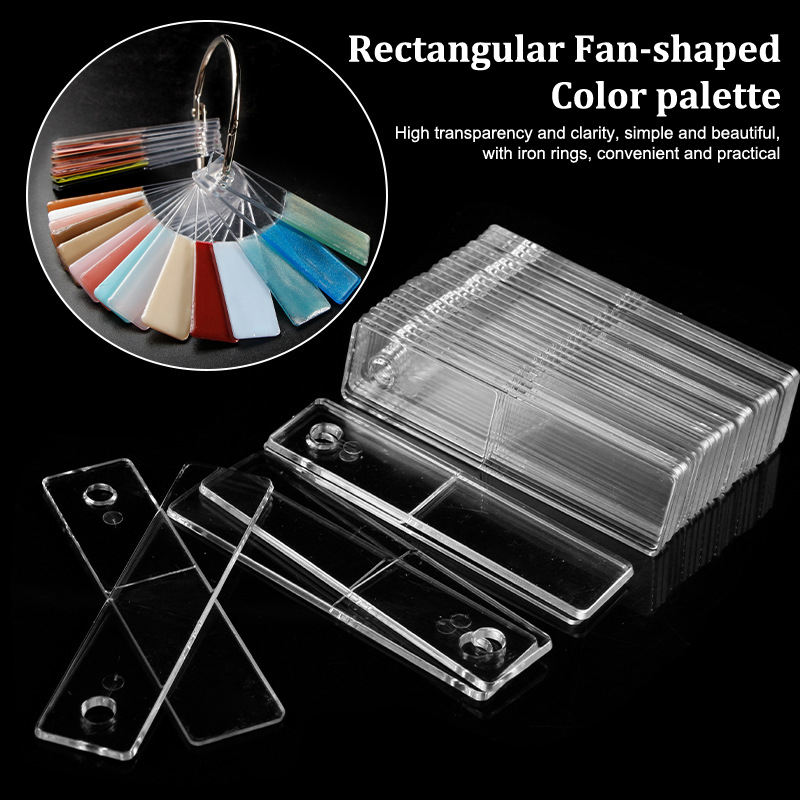 Muestra rectangular para exhib - Nail Art Overlay reseña y precio