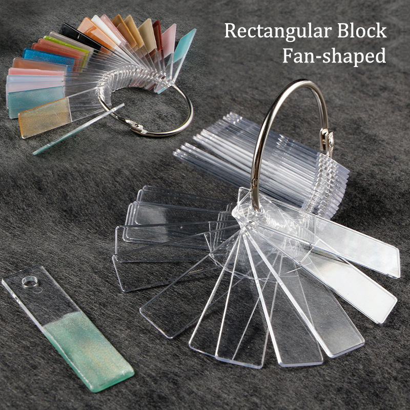 Muestra rectangular para exhib - Nail Art Overlay reseña y precio