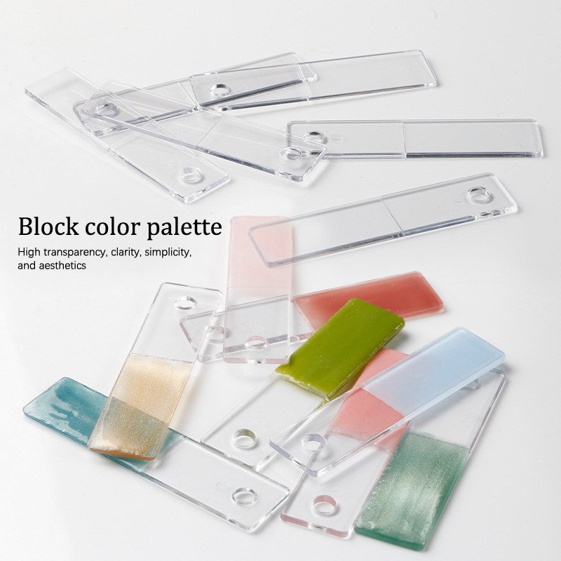 Muestra rectangular para exhib - Nail Art Overlay reseña y precio