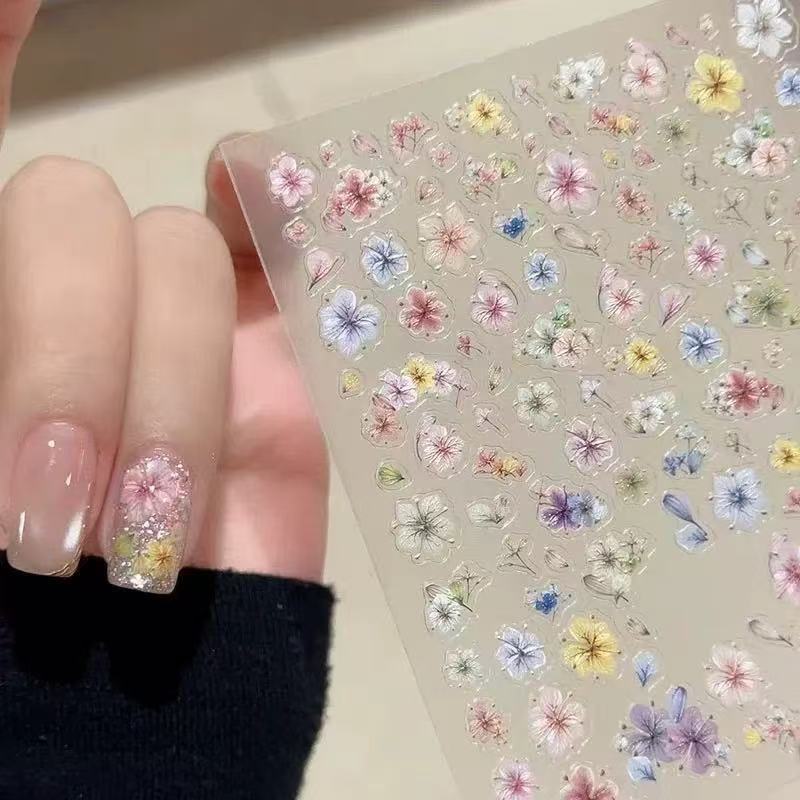 Pegatinas Virales para Uñas co - Nail Art Ombre Glitter reseña y precio