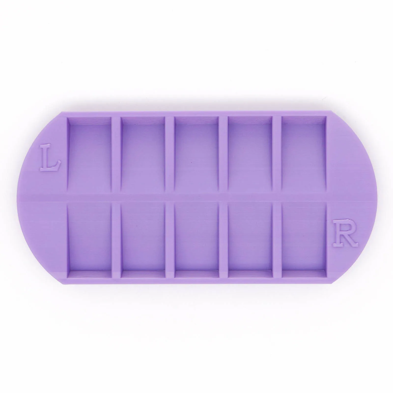 Bandeja organizadora de puntas - Nail Art Overlay reseña y precio
