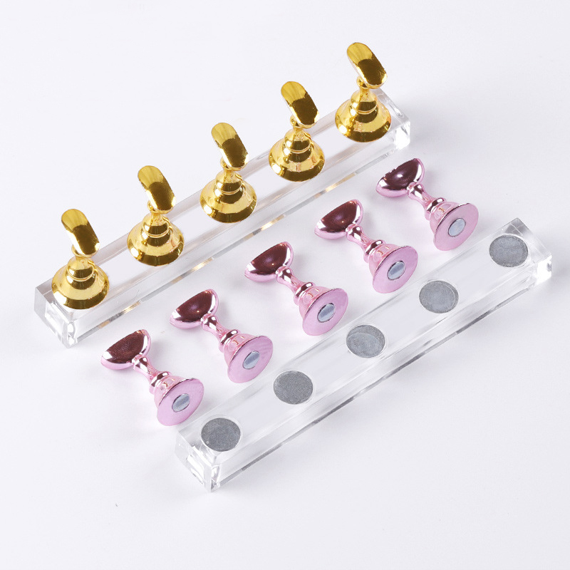 5/30 unids/set soporte magnéti - Nail Art Overlay reseña y precio