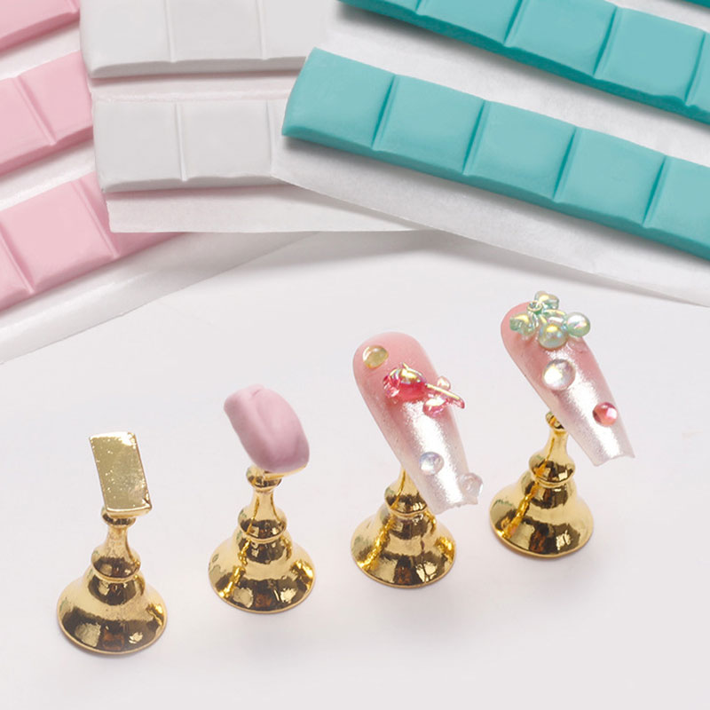 1 paquete de pegamento adhesiv - Nail Art Overlay reseña y precio