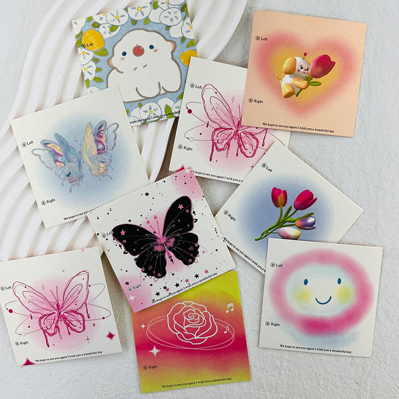 50 Uds 6,5x6,5 cm 8x8cm tarjet - Nail Art Overlay reseña y precio