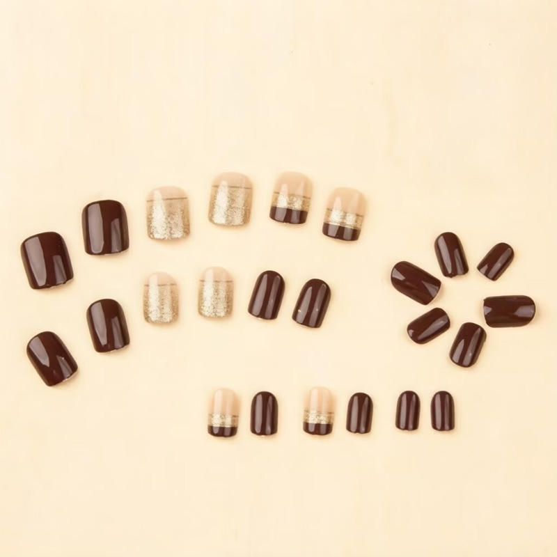 Uñas postizas cuadradas cortas - Nail Art Overlay reseña y precio