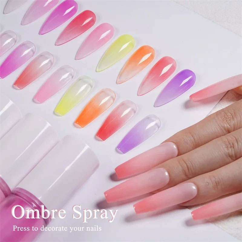 Tubo de 10g, pulverizador ombr - Nail Art Ombre Glitter reseña y precio