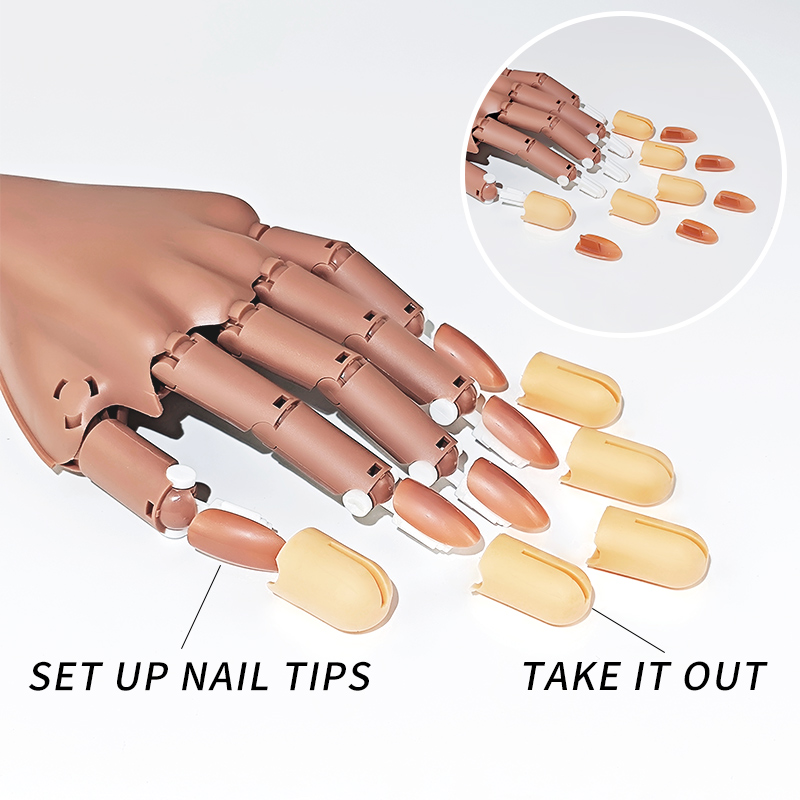 Práctica falsa de uñas, piezas - Nail Art Overlay reseña y precio