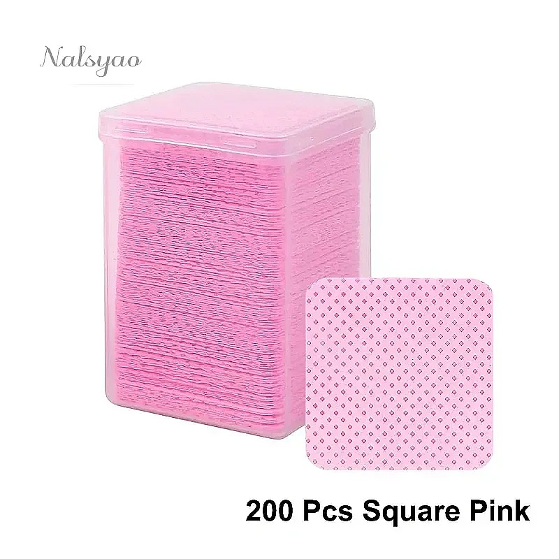 200 Toallitas Sin Pelusa para  - Nail Art Gel Polish reseña y precio