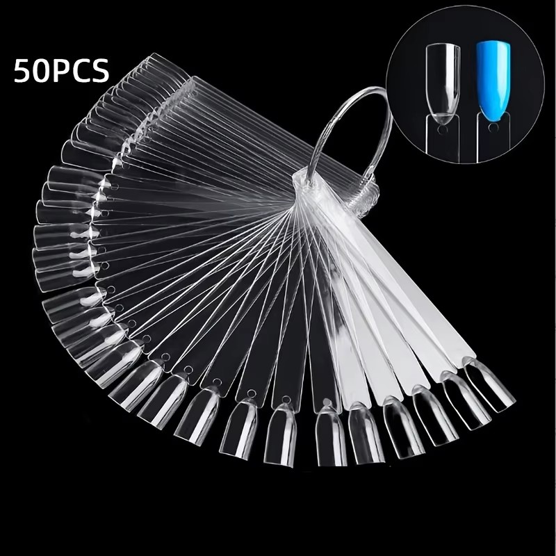 50 palos de muestra de uñas co - Nail Art Overlay reseña y precio