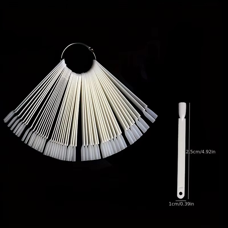 50 palos de muestra de uñas co - Nail Art Overlay reseña y precio